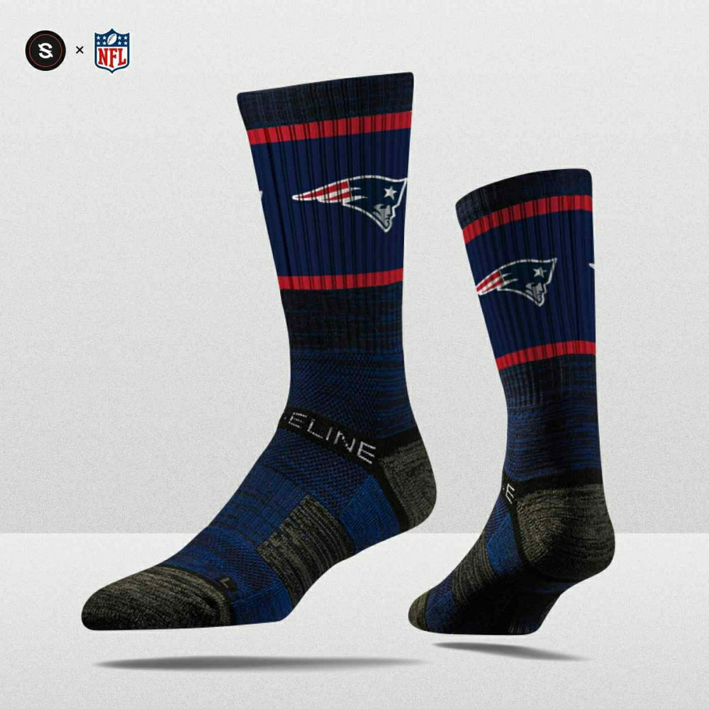New England Patriots Strideline Premium NFL Crew Socks Taass for sale