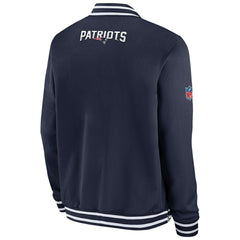 New England Patriots NFL Sideline Nike Coach Bomber Jacket Fashion