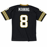 Archie Manning #8 New Orleans Saints Mitchell & Ness Throwback NFL Jersey Black Lifestyle