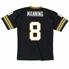 Archie Manning #8 New Orleans Saints Mitchell & Ness Throwback NFL Jersey Black Lifestyle