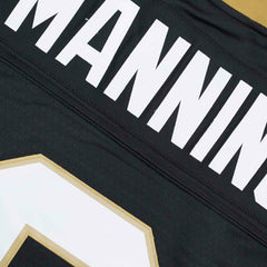Archie Manning #8 New Orleans Saints Mitchell & Ness Throwback NFL Jersey Black Lifestyle