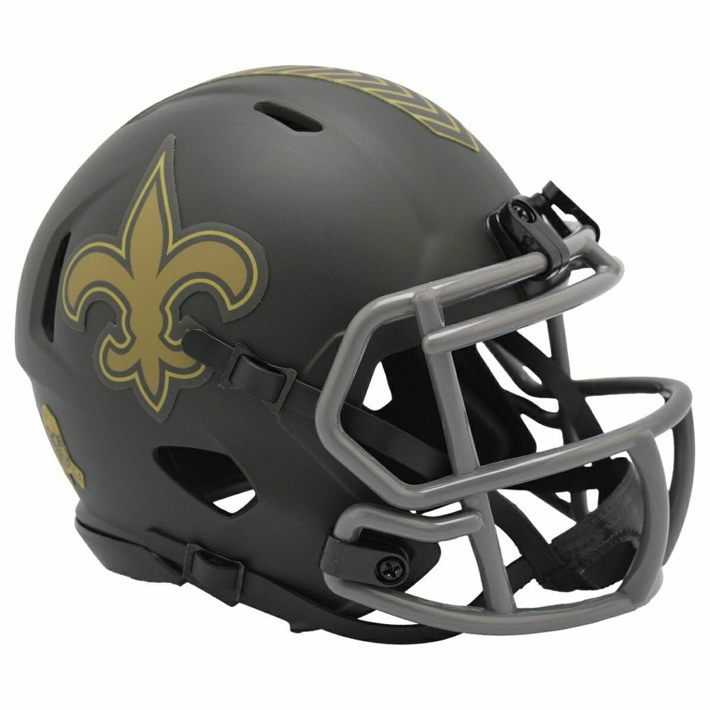 New Orleans Saints 2025 Salute to Service NFL Speed Mini Helmet Taass US
