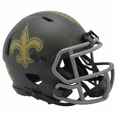New Orleans Saints 2025 Salute to Service NFL Speed Mini Helmet Taass US