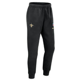 New Orleans Saints 2024 NFL Sideline Nike Club Sweat Pants Black Taass for sale