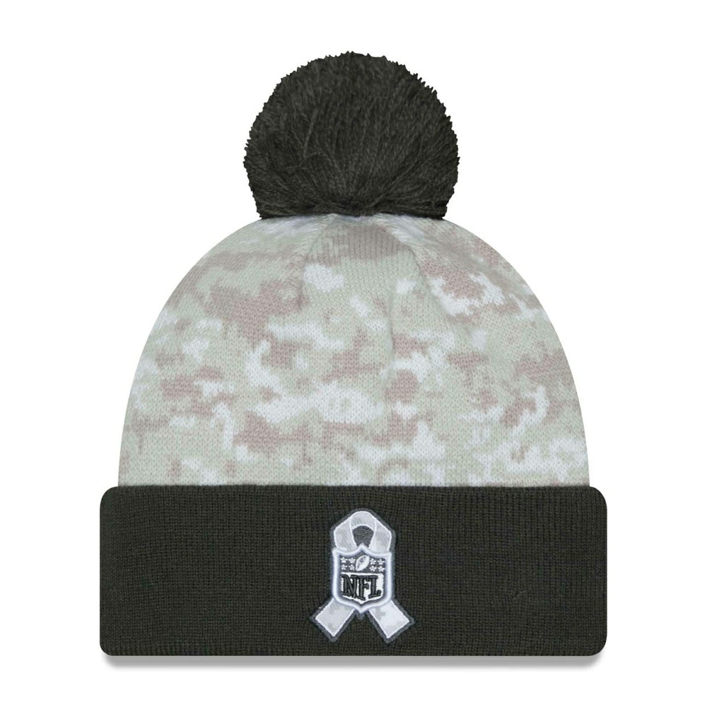 New Orleans Saints 2024 NFL Salute to Service New Era Sport Pom Knit Fashion