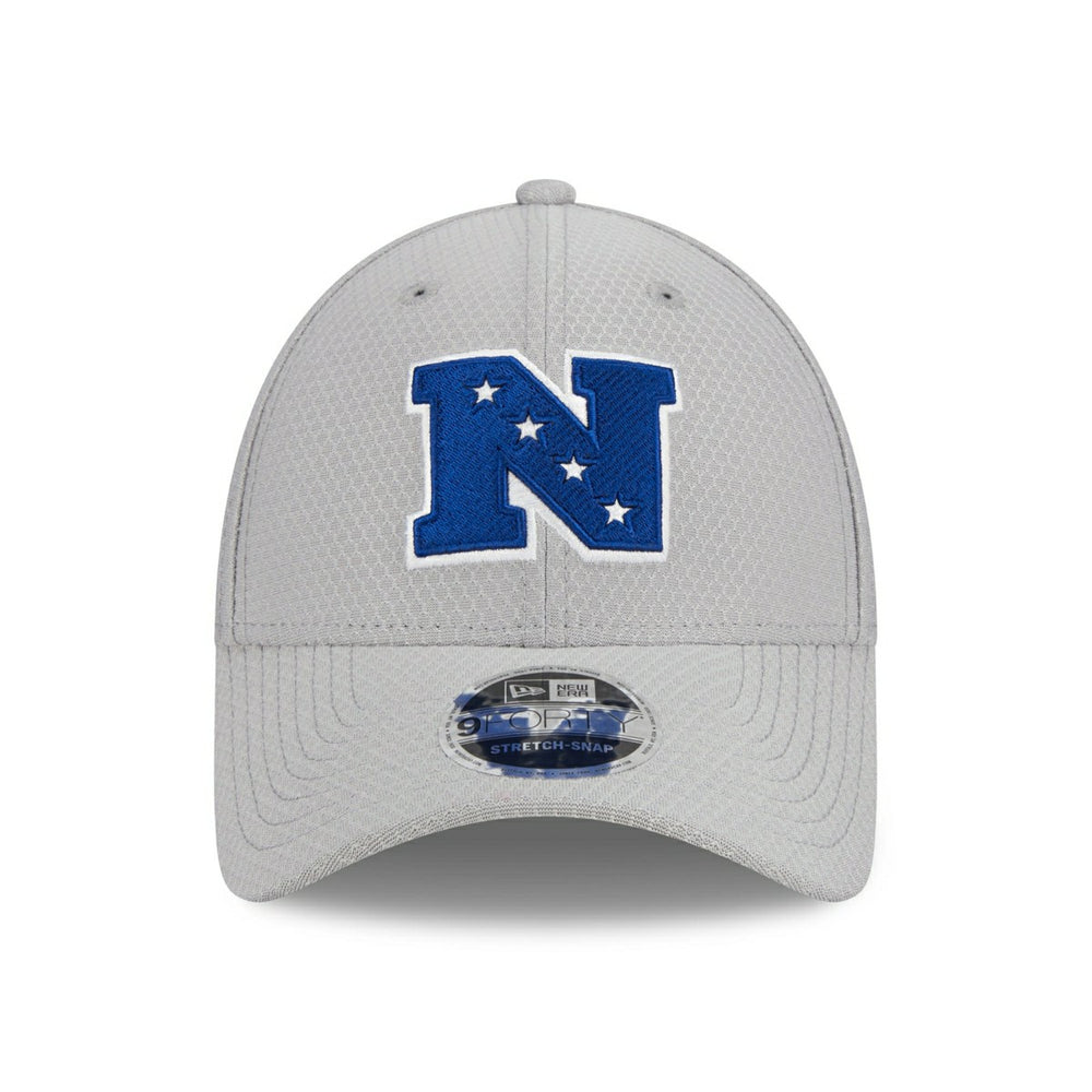 New Orleans Saints NFC 2024 Pro Bowl New Era Stretch-Snap 9FORTY NFL Cap Gray Fashion