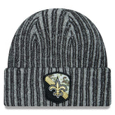 New Orleans Saints 2023 NFL Salute to Service New Era Knit Hat Fashion
