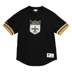 New Orleans Saints Mitchell & Ness Camo Reflective NFL Crew Mesh Jersey Taass sale