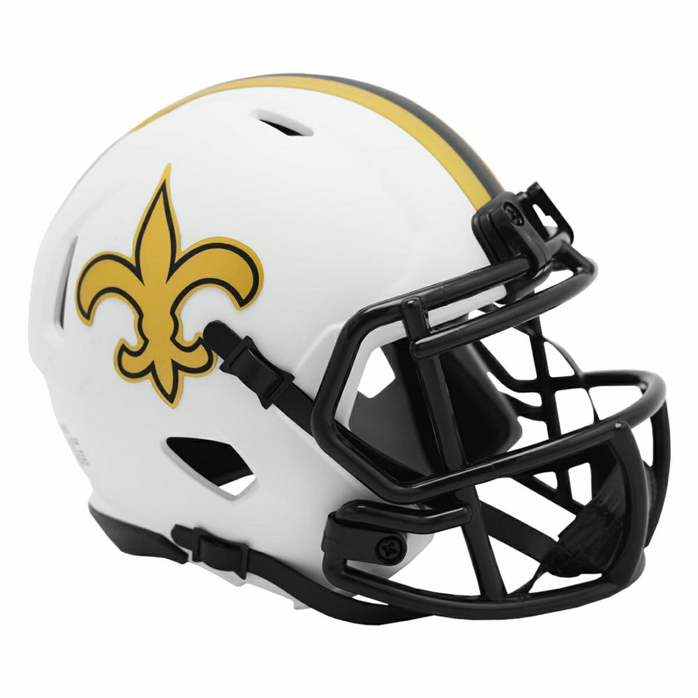 New Orleans Saints Lunar Eclipse NFL Speed Mini Helmet Taass US