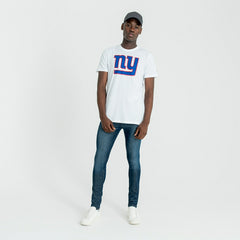 New York Giants Team Logo Football NFL T-Shirt White Lifestyle
