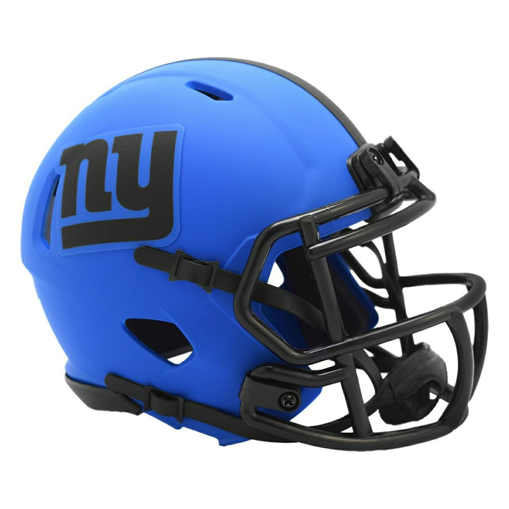 New York Giants Rave Alternate NFL Speed Mini Helmet Blue Classic