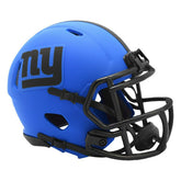 New York Giants Rave Alternate NFL Speed Mini Helmet Blue Classic