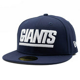 New York Giants Throwback New Era 59FIFTY Fitted NFL Cap Lifestyle
