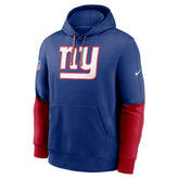 New York Giants 2024 NFL Sideline Nike Club Hoodie Blue Fashion