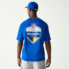 2024 NFL Munich Game New York Giants Collegiate T-Shirt Blue Taass sale