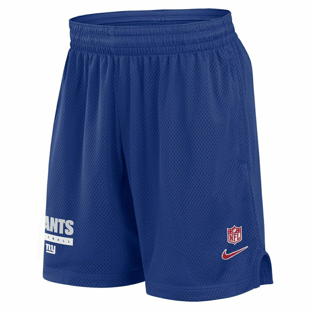 New York Giants 2024 NFL Sideline Mesh Nike Dri-FIT Shorts Blue Fashion