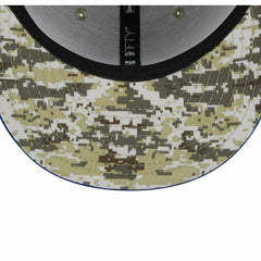 New York Giants Camo 2023 NFL Salute to Service New Era 9FIFTY Snapback Cap Lifestyle