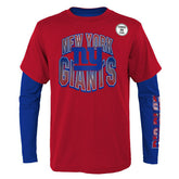 New York Giants Game Day 3-in-1 Combo NFL Shirt (YOUTH) Lifestyle