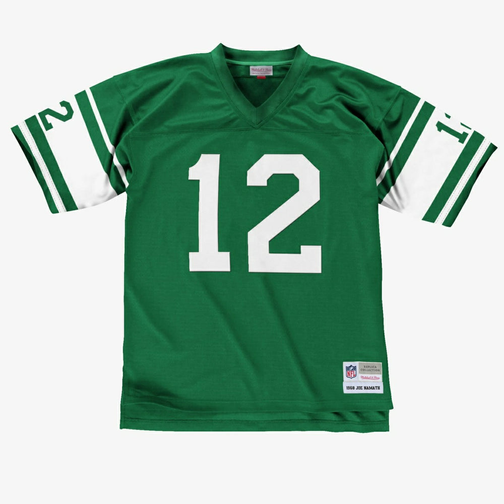 Joe Namath #12 New York Jets Mitchell & Ness Thowback NFL Jersey Green Classic
