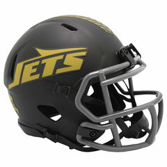 New York Jets 2025 Salute to Service NFL Speed Mini Helmet Lifestyle