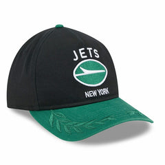 New York Jets 2025 NFL Draft 9TWENTY A-Frame Adjustable Cap Black Taass for sale