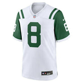 Aaron Rodgers #8 New York Jets Classic Nike Game NFL Jersey White Taass for sale