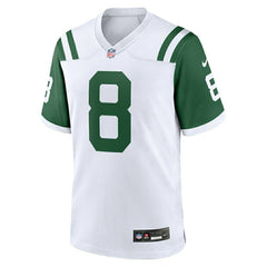 Aaron Rodgers #8 New York Jets Classic Nike Game NFL Jersey White Taass for sale