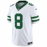 Aaron Rodgers #8 New York Jets Nike Vapor F.U.S.E. Limited NFL Jersey White Taass sale