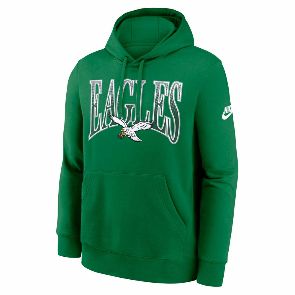Philadelphia Eagles Throwback Full Blitz Club NFL Hoodie Green Taass for sale