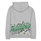 Philadelphia Eagles Sport Classics Oversized NFL Hoodie Gray Lifestyle