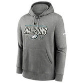 Philadelphia Eagles 2024-25 NFC Champions Locker Room Nike NFL Hoodie Taass for sale