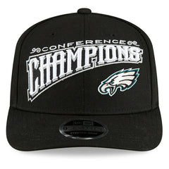 Philadelphia Eagles 2024-25 NFC Champions Locker Room New Era 9SEVENTY Cap Taass US