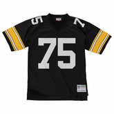 'Mean Joe' Greene #75 Pittsburgh Steelers 1976 Legacy Throwback NFL Jersey Black Taass US