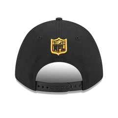 Pittsburgh Steelers NFL Team Logo New Era 9FORTY M-Crown Snapback Cap Black Classic