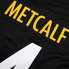 DK Metcalf #4 Pittsburgh Steelers Nike Game NFL Jersey Black Lifestyle