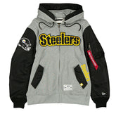Pittsburgh Steelers Alpha Industries MA-1 NFL Full-Zip Fleece Jacket Taass US