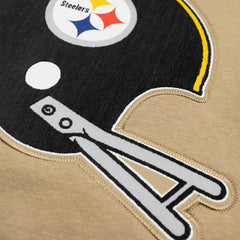 Pittsburgh Steelers Swing Pass NFL Rewind Club Crew Beige Taass sale