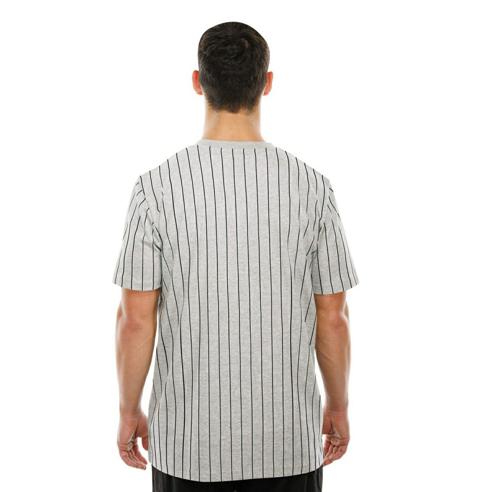 Pittsburgh Steelers Retro Stripe NFL T-Shirt Gray Classic