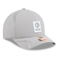 Pittsburgh Steelers 2025 NFL On-Field Sideline 9FORTY M-Crown Cap CW Grau Fashion