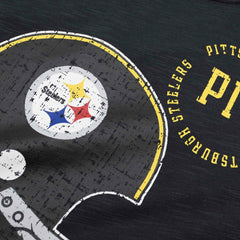 Pittsburgh Steelers NFL Historic Nike Slub Long Sleeve Shirt Black Classic