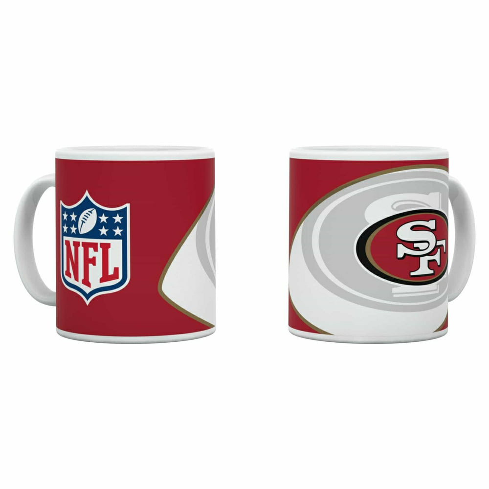 San Francisco 49ers Shadow Logo & Shield NFL Mug (330 ml) Taass US