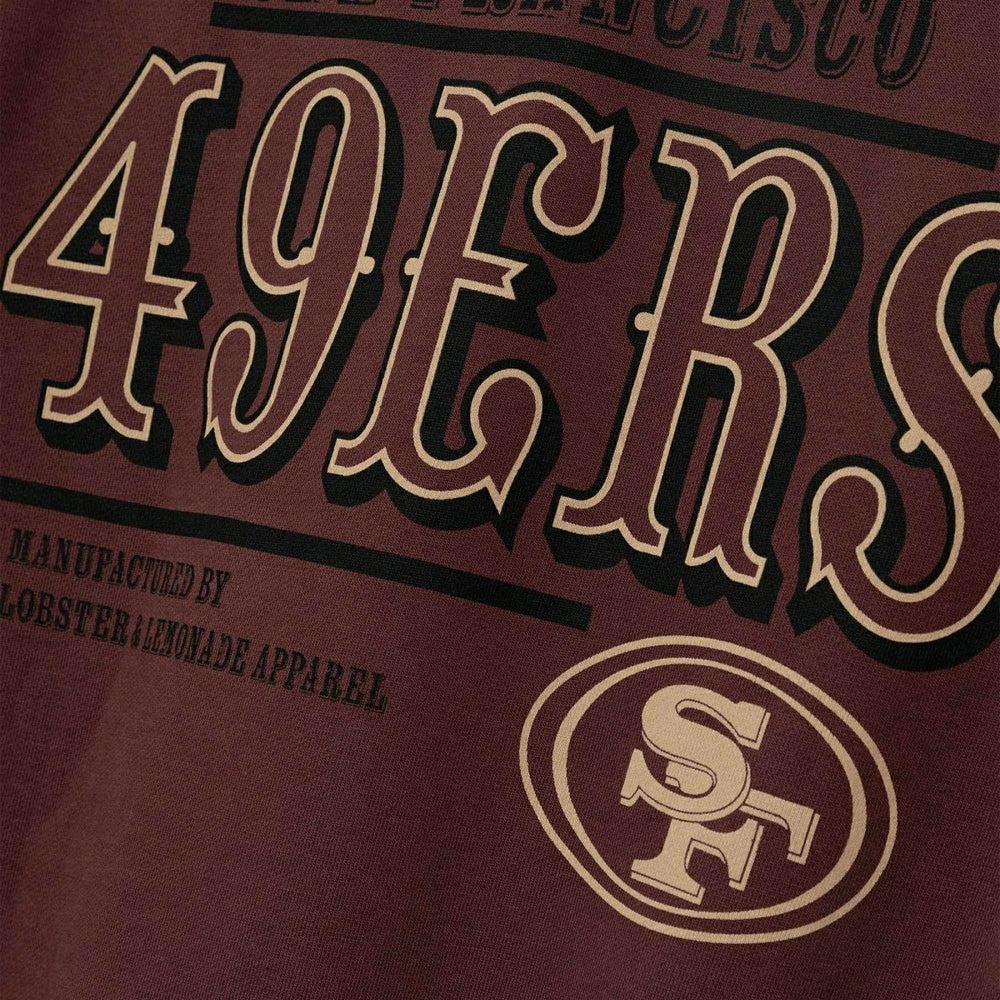 San Francisco 49ers L&L '96 Classics NFL Crew Sweater Maroon Taass sale