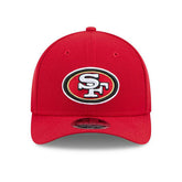 San Francisco 49ers NFL Team Logo New Era 9FORTY M-Crown Snapback Cap Red Fashion