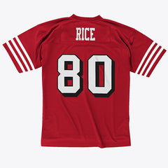 Jerry Rice #80 San Francisco 49ers 1994 Legacy Throwback NFL Jersey Red Lifestyle