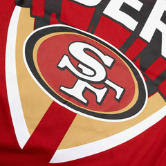 San Francisco 49ers 2025 Icon Nike Legend NFL T-Shirt Red Lifestyle