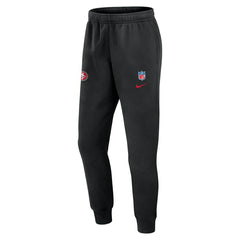 San Francisco 49ers 2024 NFL Sideline Nike Club Sweat Pants Black Taass sale