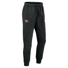 San Francisco 49ers 2024 NFL Sideline Nike Club Sweat Pants Black Taass sale