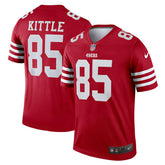 George Kittle #85 San Francisco 49ers Nike Legend NFL Jersey Red Taass for sale