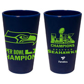 Seattle Seahawks Super Bowl LX Champions SiliPint Pint Glass Taass US