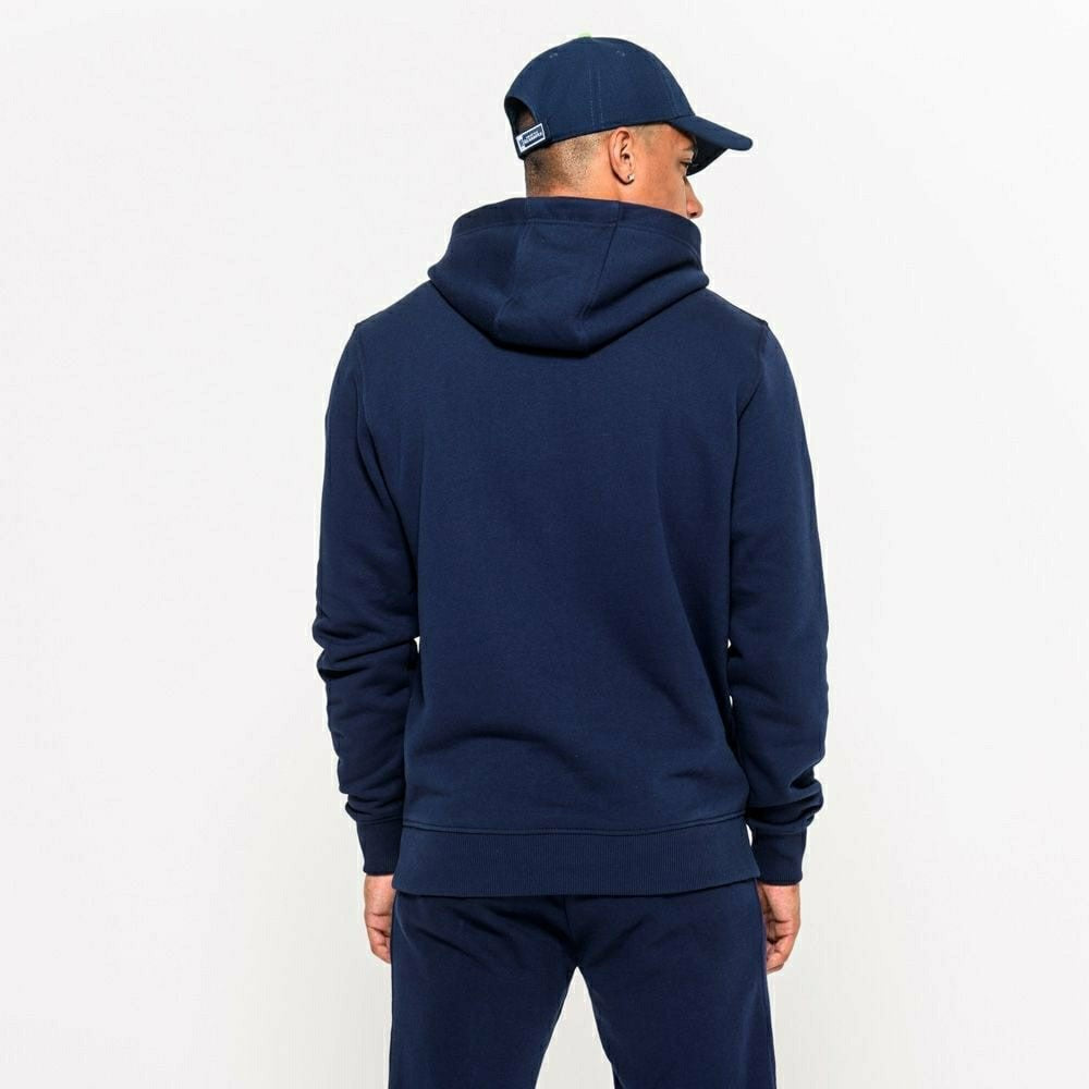 Seattle Seahawks Logo Hoodie New Era NFL Sweatshirt Navy Taass sale